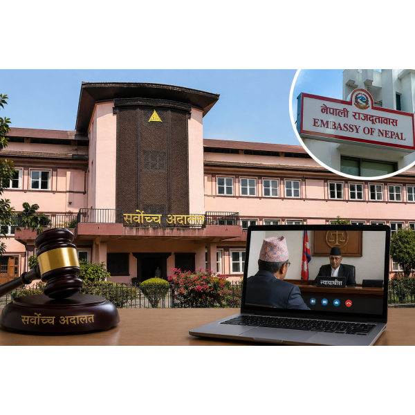 विदेशमै बसेर नेपाली अदालतमा बयान दिन सकिने सर्वोच्चको ऐतिहासिक नजिर