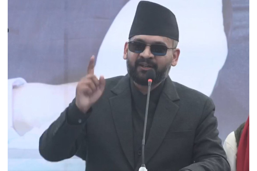 धनगढीबाट बालेन्द्र शाहको चुनावी सम्बोधन : “हामी भोट होइन, काम माग्न आएका हौं”