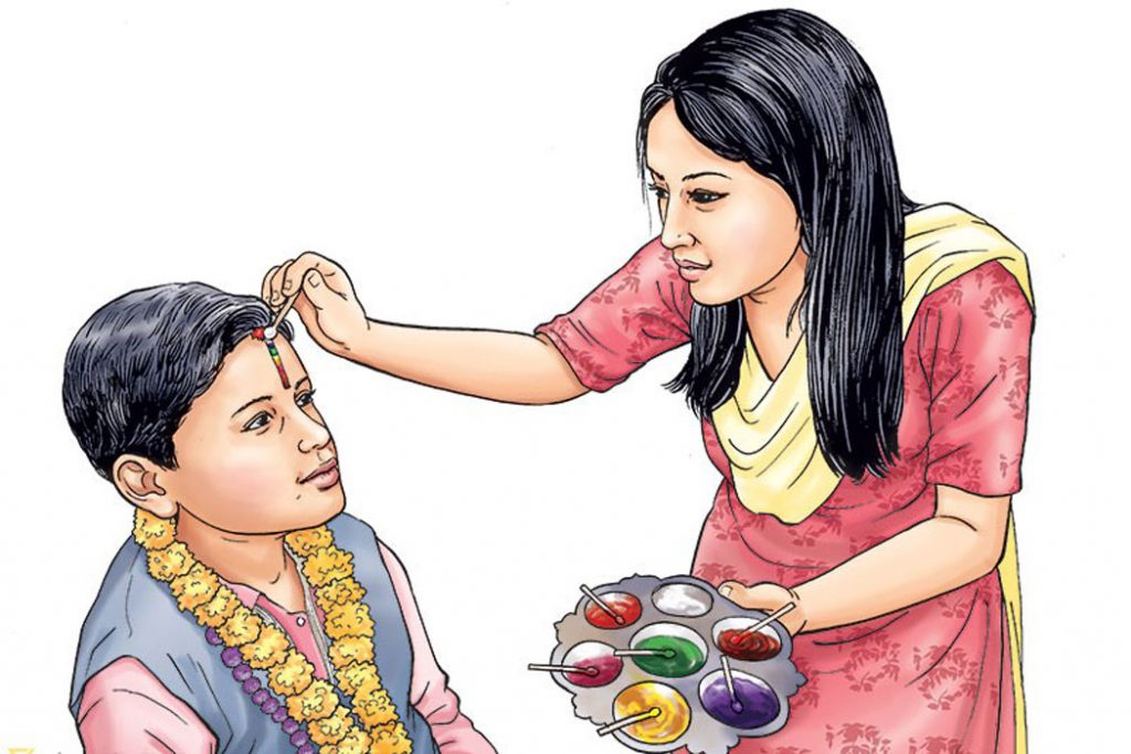 भाइटीकाको उत्तम साइत बिहान ११:३९ बजे