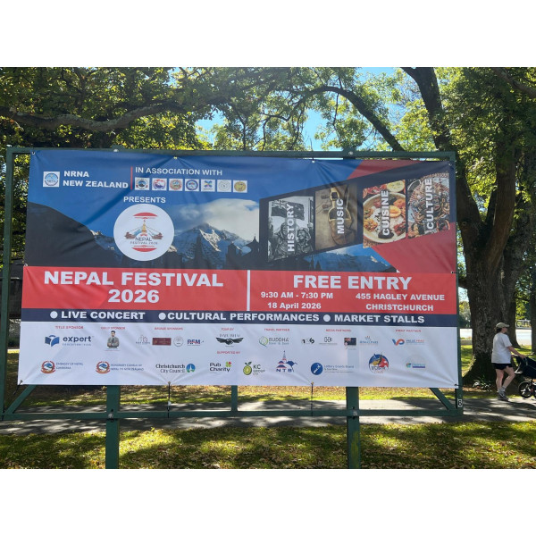 क्राइस्टचर्च नेपालमय, नेपाल फेस्टिभलप्रति चरम उत्साह