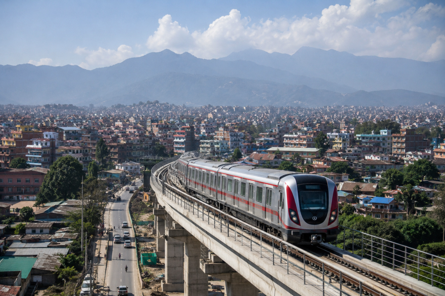 Kathmandu Metro Rail Project Gains Momentum After Years of Delay