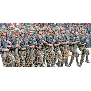 सार्वभौम सत्ताको रक्षा, राष्ट्रिय एकता, भौगोलिक अखण्डता र राष्ट्रिय सुरक्षाको प्रमुख जिम्मेवारी